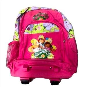 Vintage Cabbage Patch Lids Rolling Backpack
